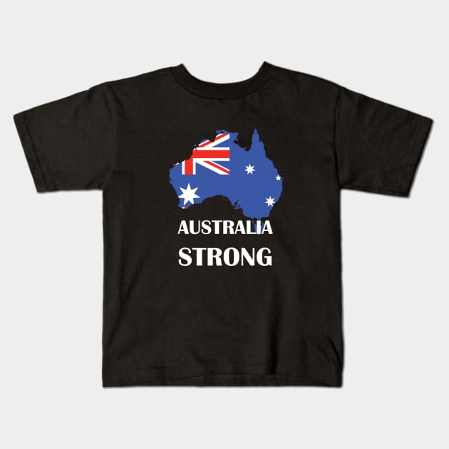 Australia Strong | support AU Kids T-Shirt by TheWarehouse